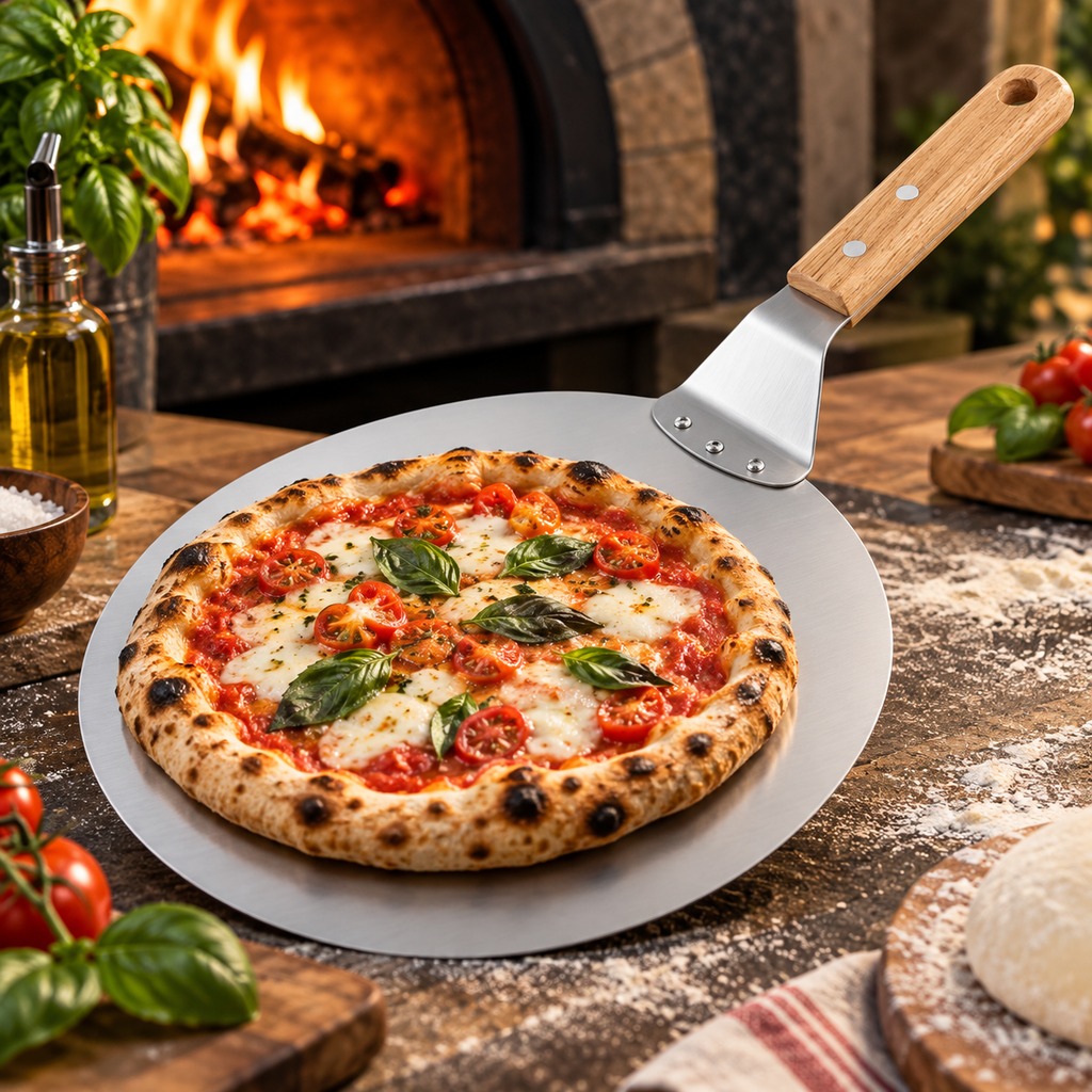 Pelle à Pizza Ronde